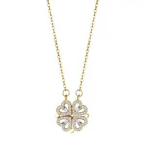 Clover Hearts Necklace
